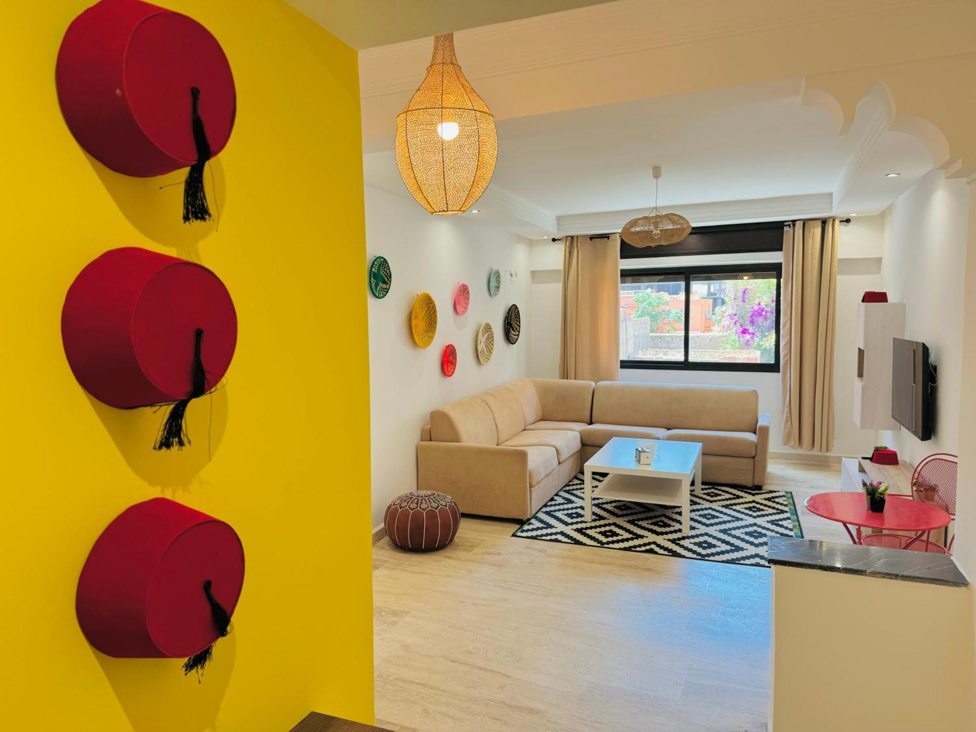 Le Gueliz Suite City Center マラケシュ エクステリア 写真